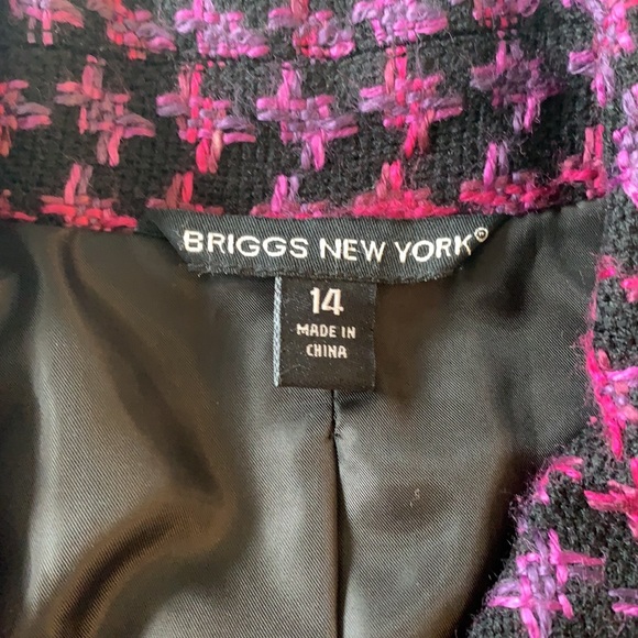 Briggs New York - cropped blazer - size 14 - Picture 2 of 14